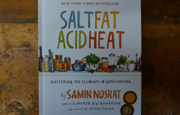 Salt, Fat, Acid, Heat: Mastering the Elements of Good Cooking by Samin Nosrat, Wendy MacNaughton (Illustrator)