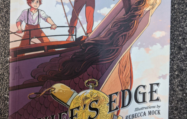 Knife’s Edge: A Graphic Novel (Four Points, Book 2) by Hope Larson, Rebecca Mock (Illustrator)